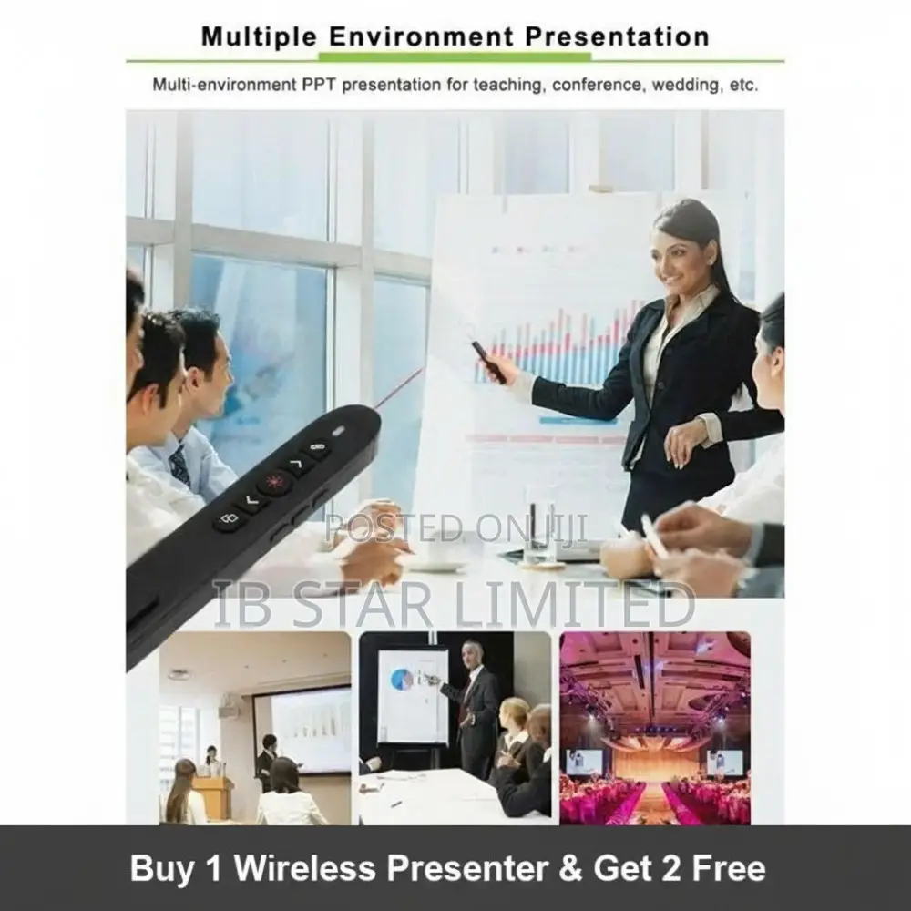 Buy 1, Get 2 Free: The Ultimate Wireless Presentation Pointer