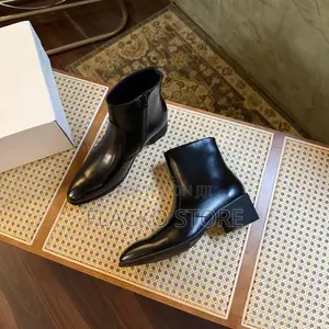 Original Heeled Leather Ankle Boots
