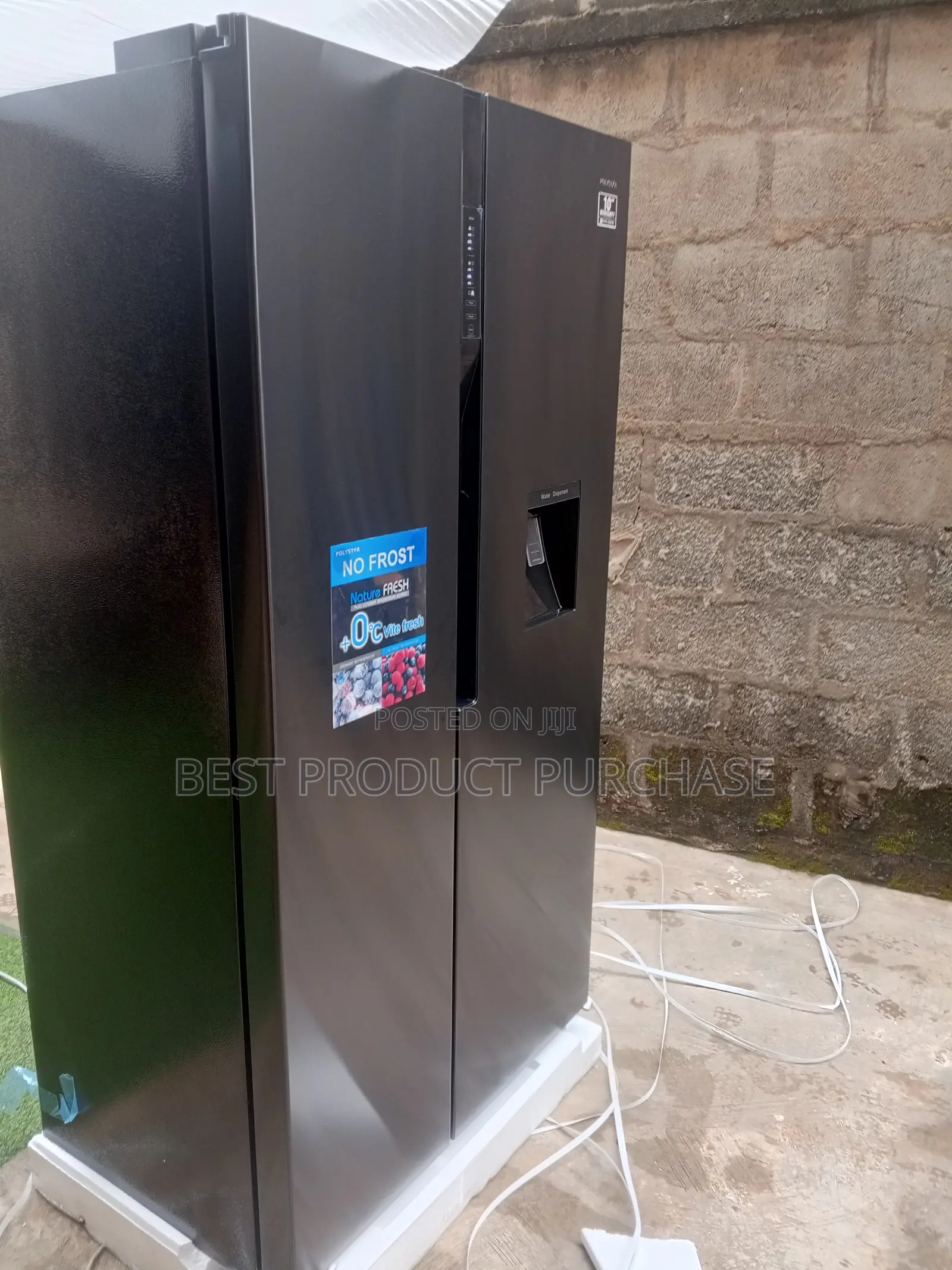 Polyster Side-by-Side Refrigerator With Inverter System