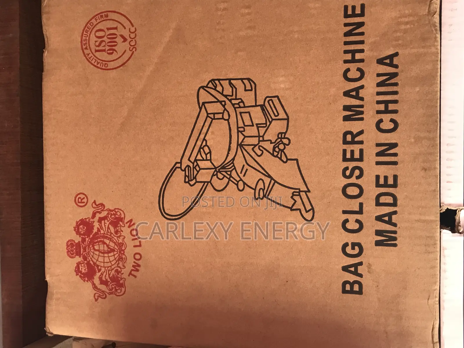 Two Lion Bag Closer Machine