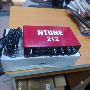 N-Tune 2i2 Studio Audio Interface Soundcard.