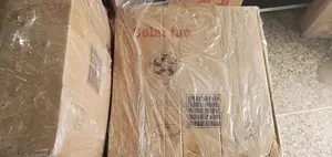 16" Solar Rechargeable Standing Fan 168f