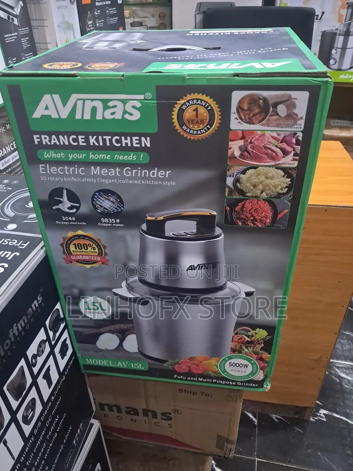 Avinas 15l Food Processor