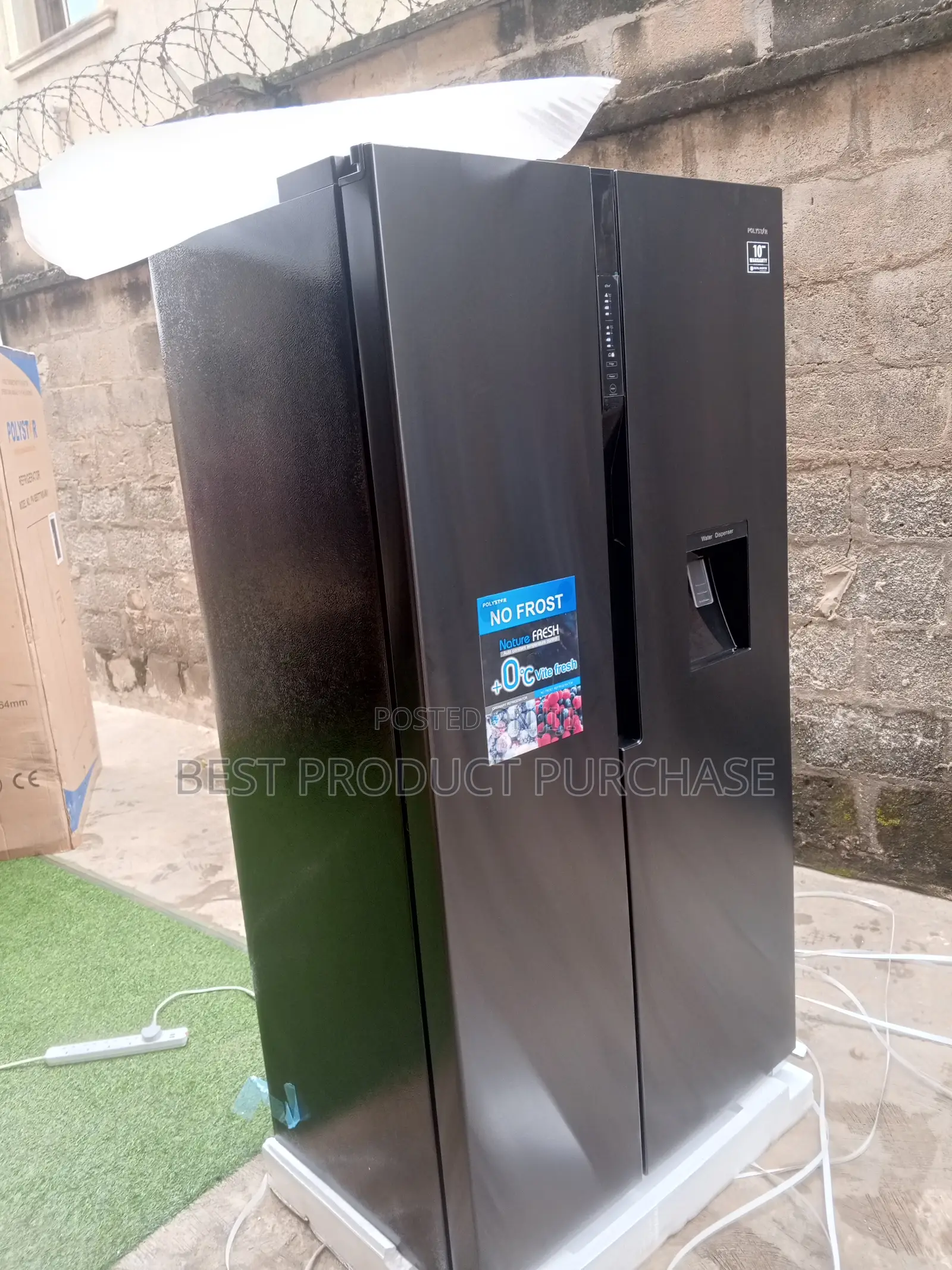 Polyster Pv-SBS 777wd-Inv Two-Compartment Refrigerator