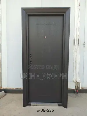 Made in German Black Security Door
