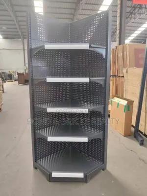 Supermarket Single And Double Shelves