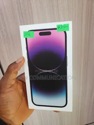 New Apple iPhone 14 Pro Max 256 GB Purple