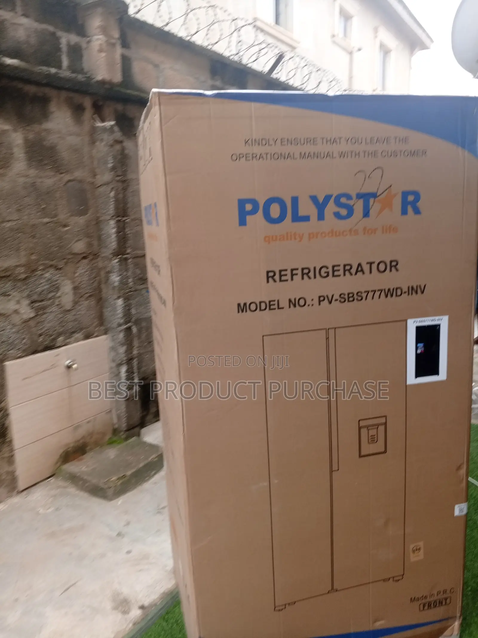 Polyster Pv-SBS 777wd-Inv Spacious Refrigerator