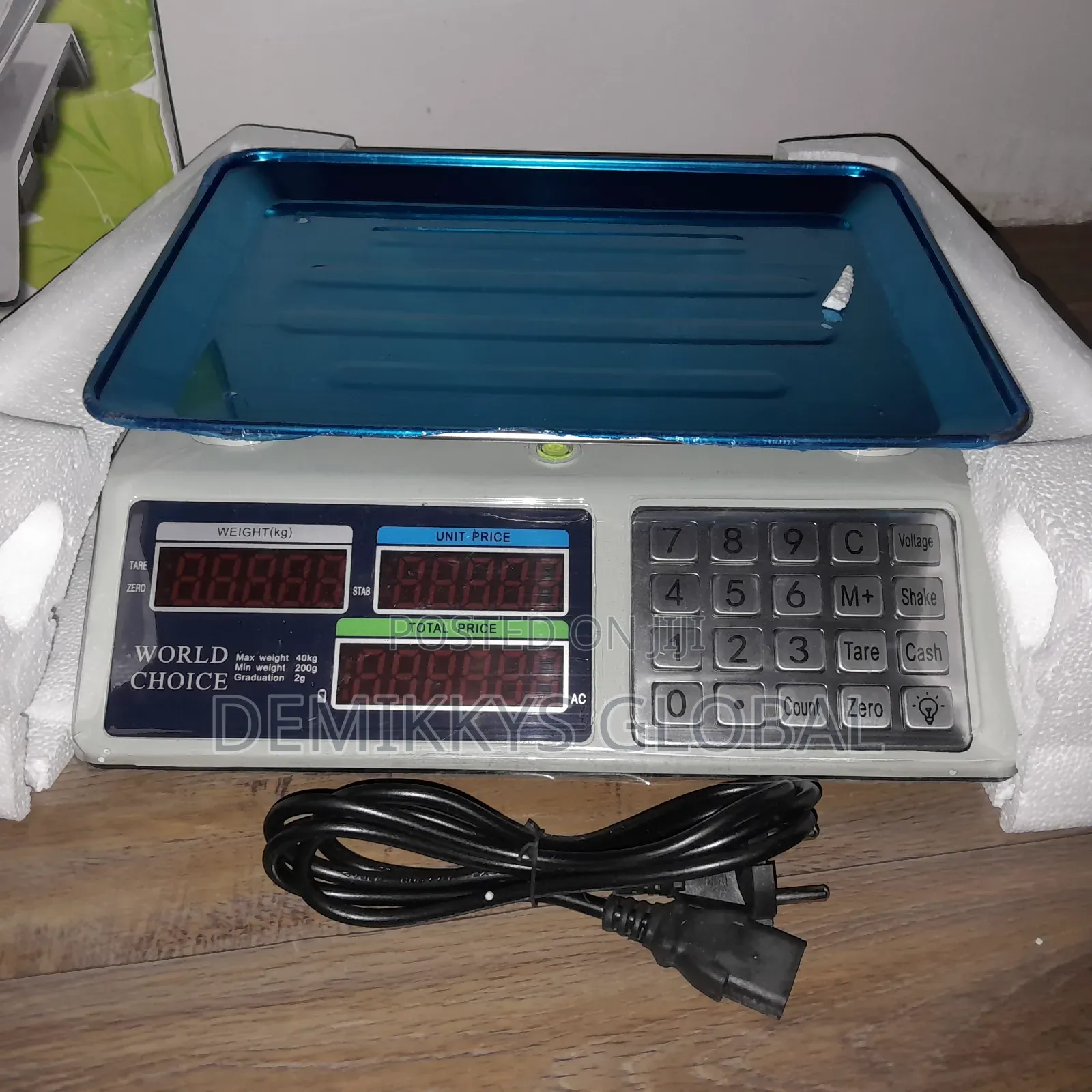 Digital Pricing Scale 40kg