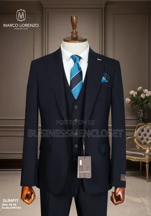 High Quality Black and Navy Blue Suits