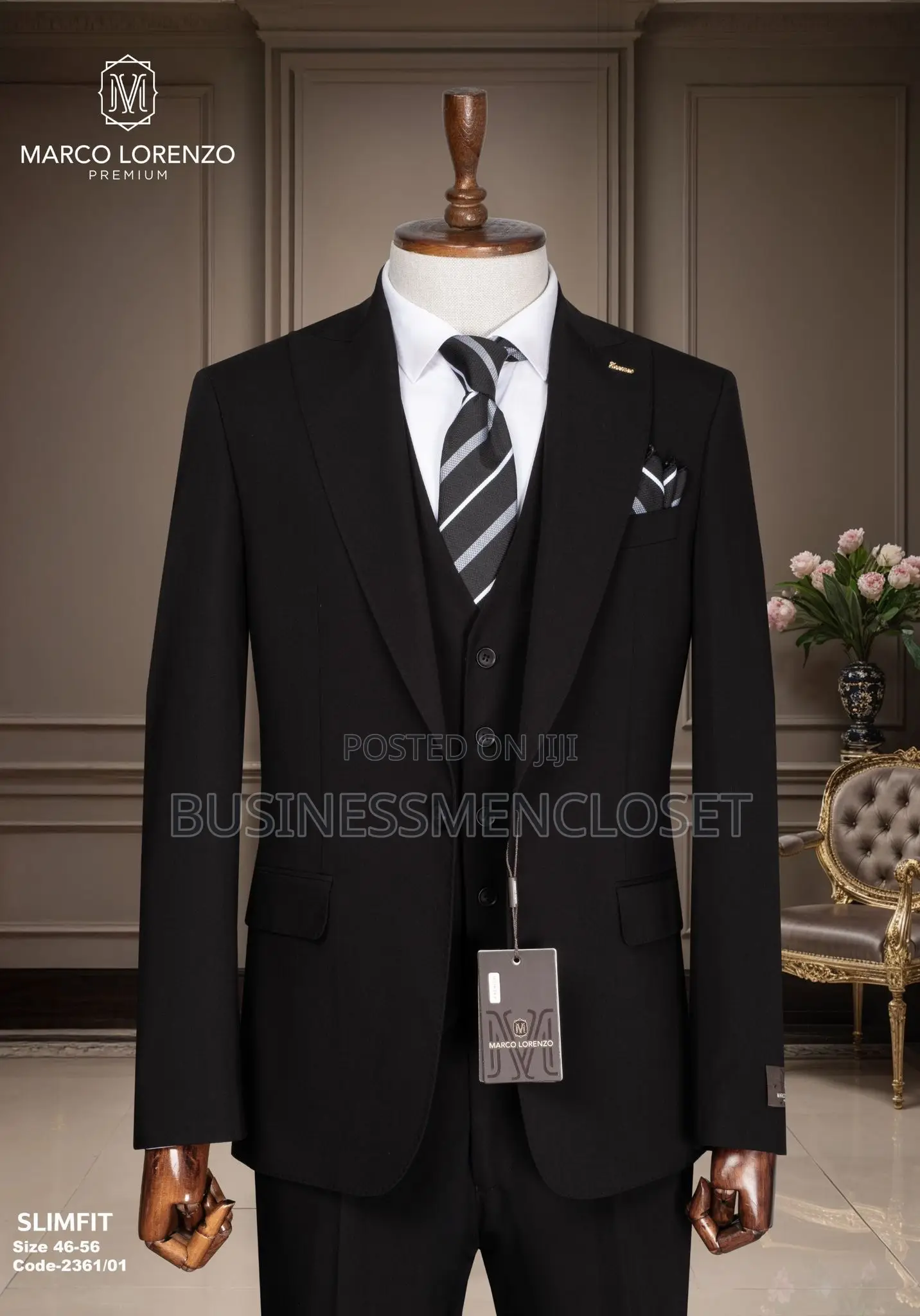 High Quality Black and Navy Blue Suits