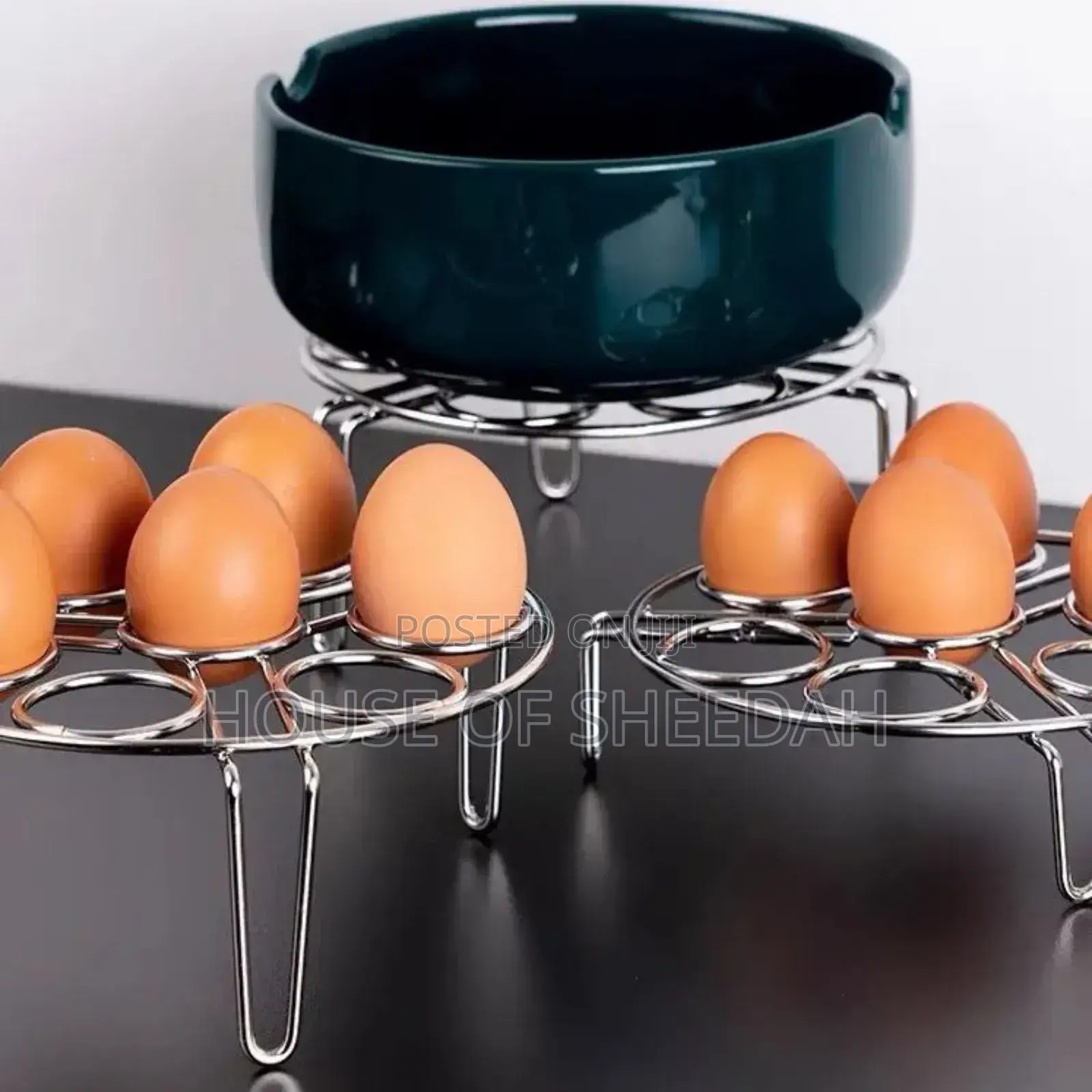 2pcs New Multi-Functional Steamer/Egg Boiling Rack