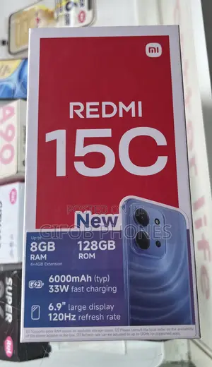 New Xiaomi Redmi 15C 4G 128 GB