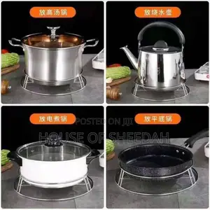 2pcs Multipurpose Stainless Steel Steamer Rack.