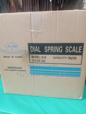 Dial Spring Scale