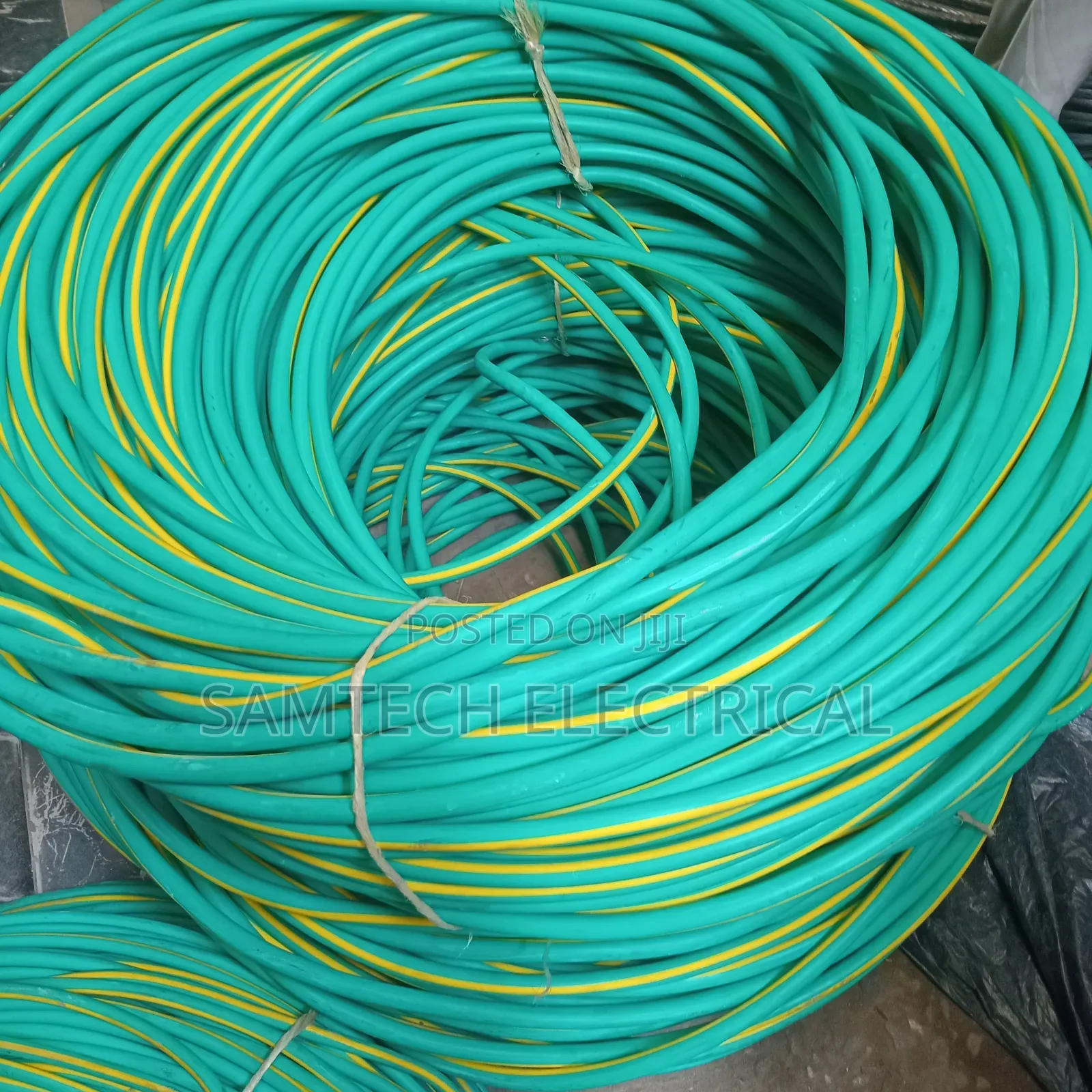 1x70mm Art Cable Green and Yellow Colour
