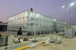 Braithwaite Pressed Steel Tank Solution And Stanchion Fabrication