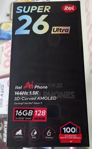 New Itel S26 Ultra 128 GB