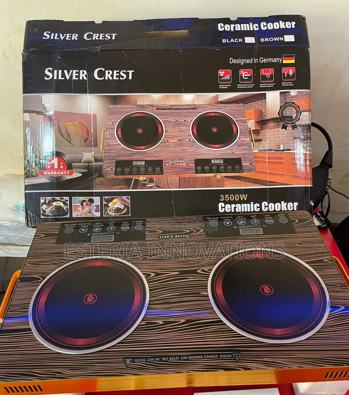 Double Face Infrared Cooker