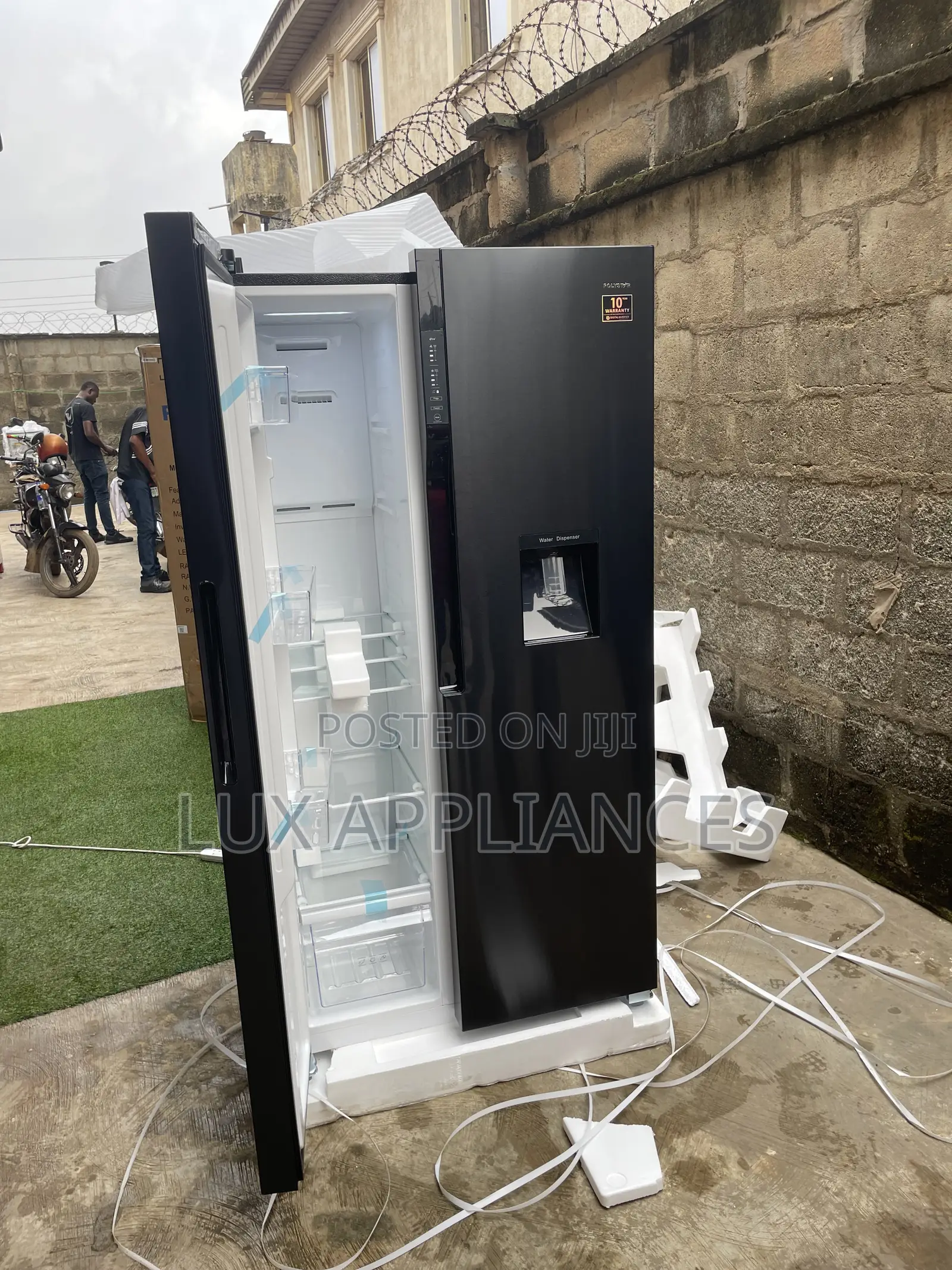 Polystar 620 Liters Side-by-Side Double Door Refrigerator