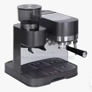 Shaqra Professional Espresso Coffee Machine With Grinder