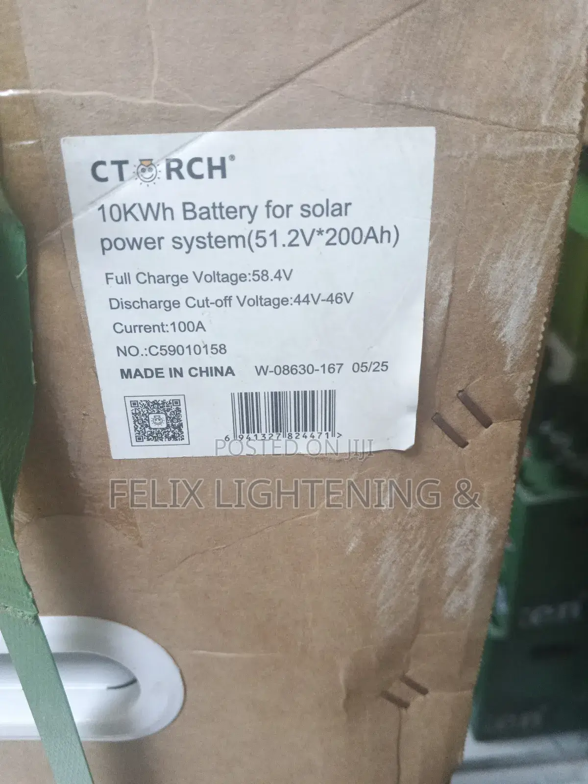 Ctorch 10kwh Lithium Battery