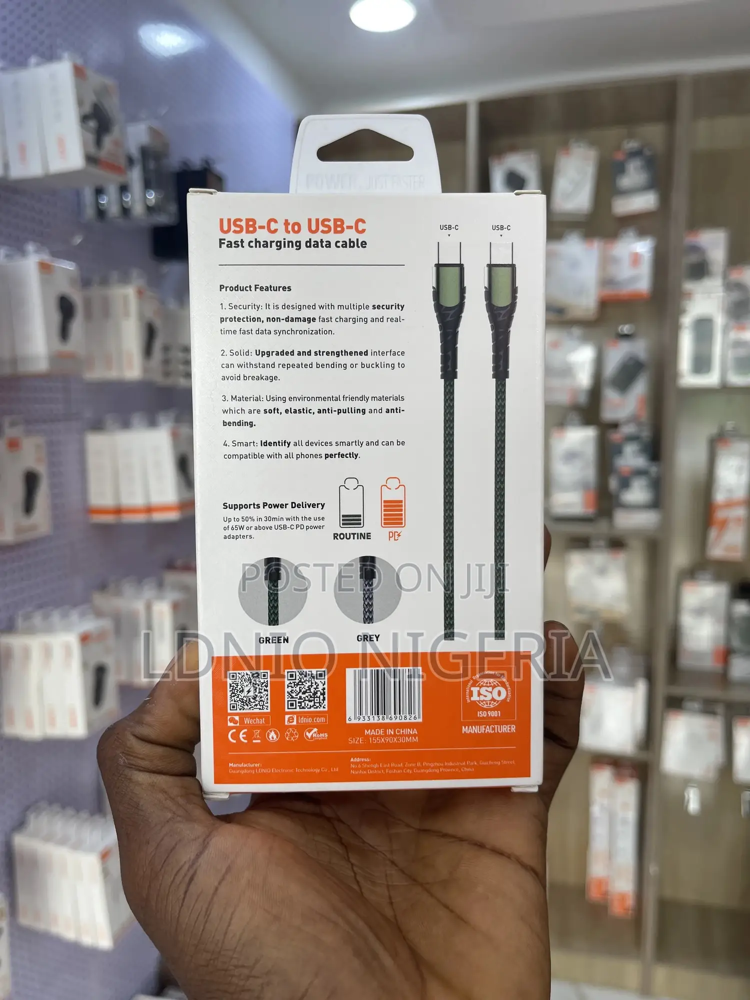 Ldnio Lc101 65w Usb-C Data Cable