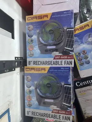 Qasa 8inches Recheable With Panel Bulb