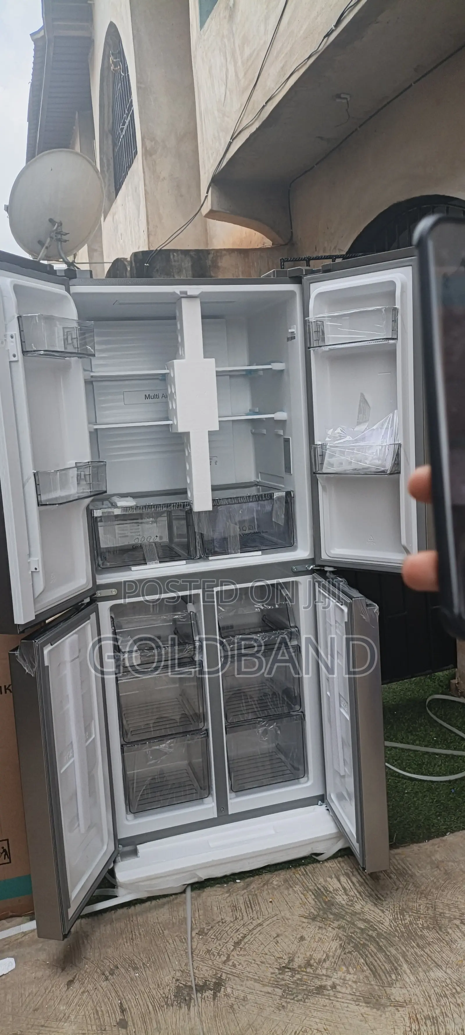 Hisense Ref 54wc 392l Side by Side Refrigerator