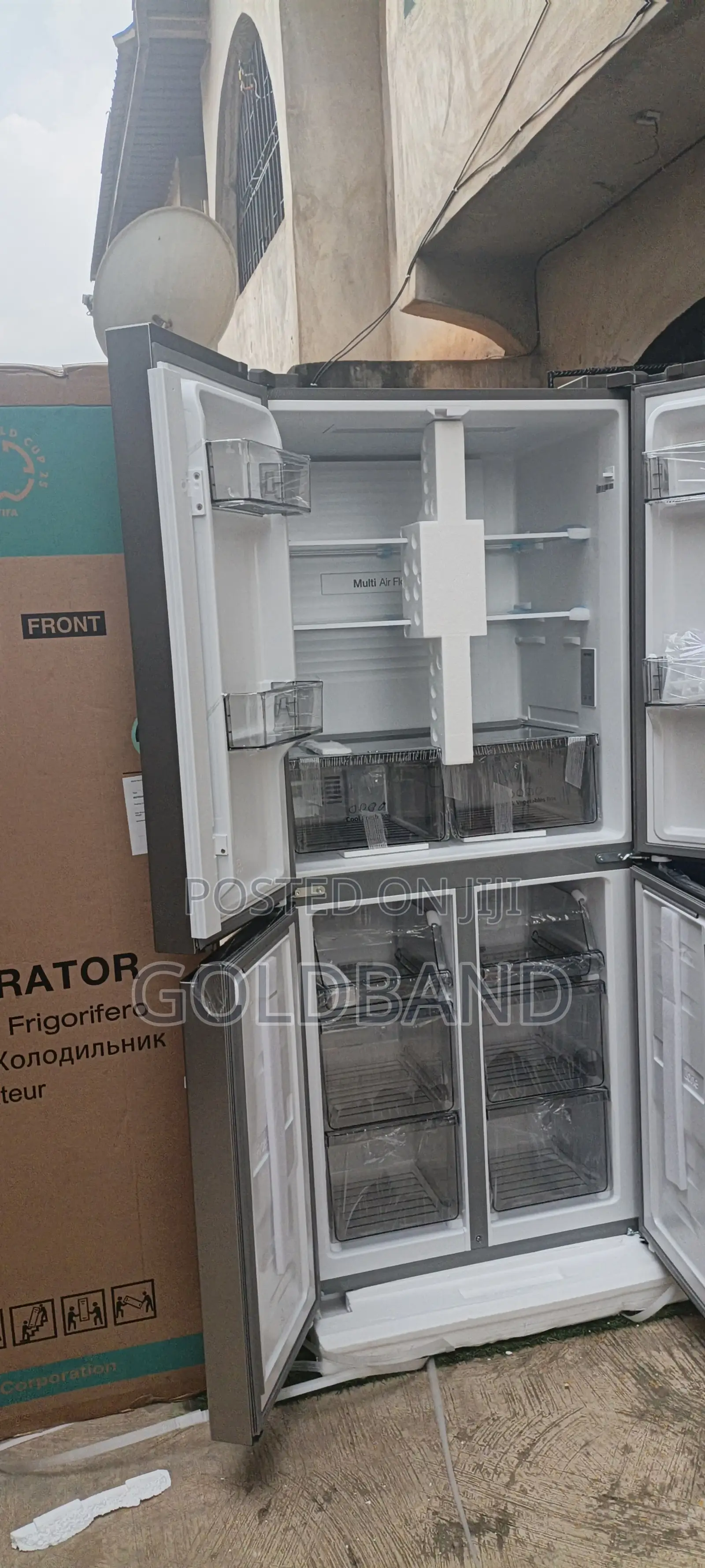 Hisense 392 Litres Side by Side Refrigerator Ref 54wc