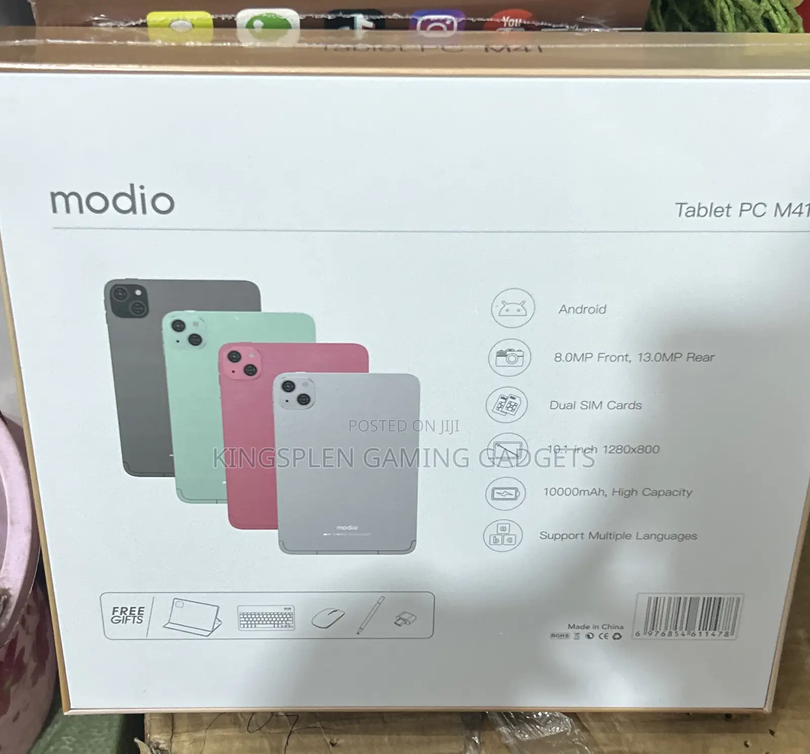 New Modio M41 1 TB Green