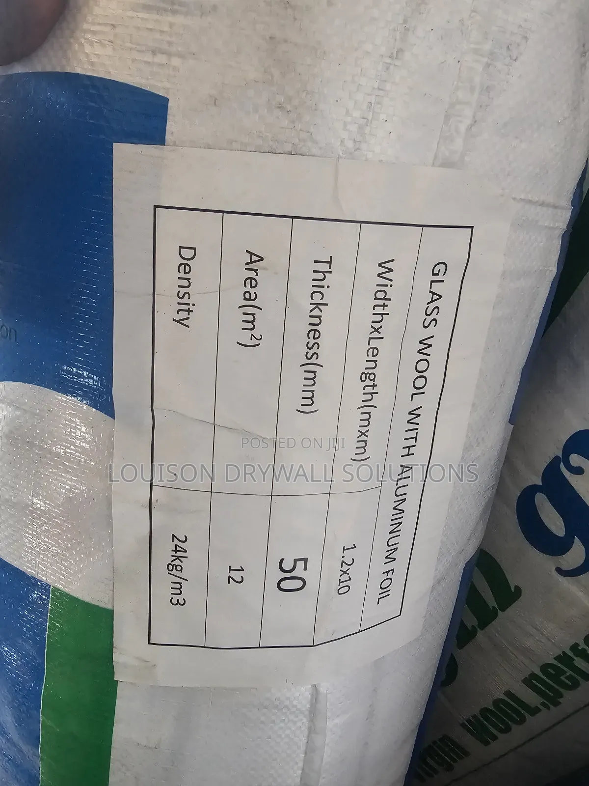 Virgin Gips Glass Wool
