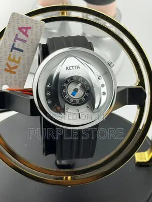 Ketta Meter Wristwatch Rubber Strap