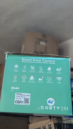 V380 Solar Security Camera (Double Lens)