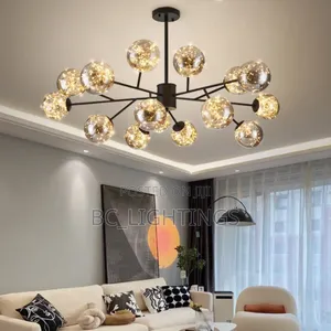 Modern Nordic Glass Chandelier Light
