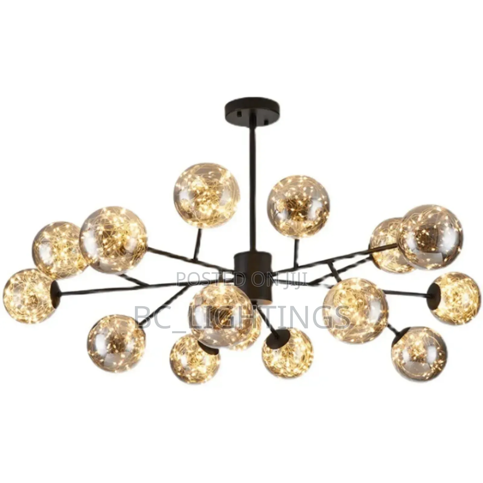 Modern Nordic Glass Chandelier Light