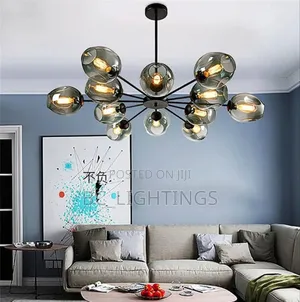 Modern Nordic Glass Chandelier Light