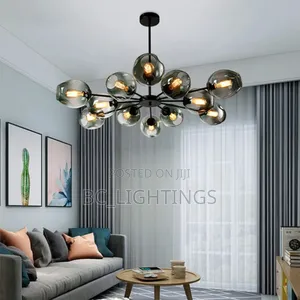 Modern Nordic Glass Chandelier Light