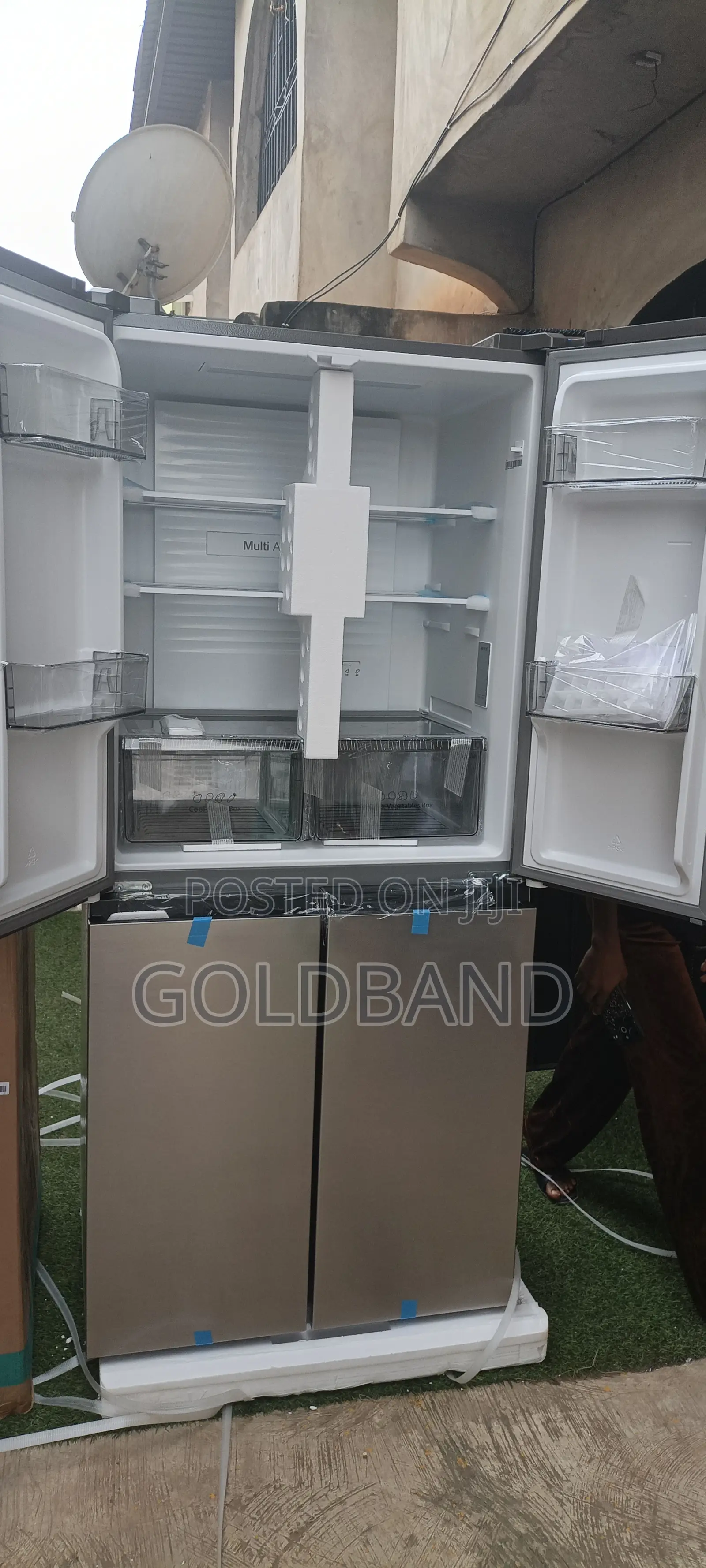 Hisense Ref 54wc Side by Side Fridge – Powerful Cooling