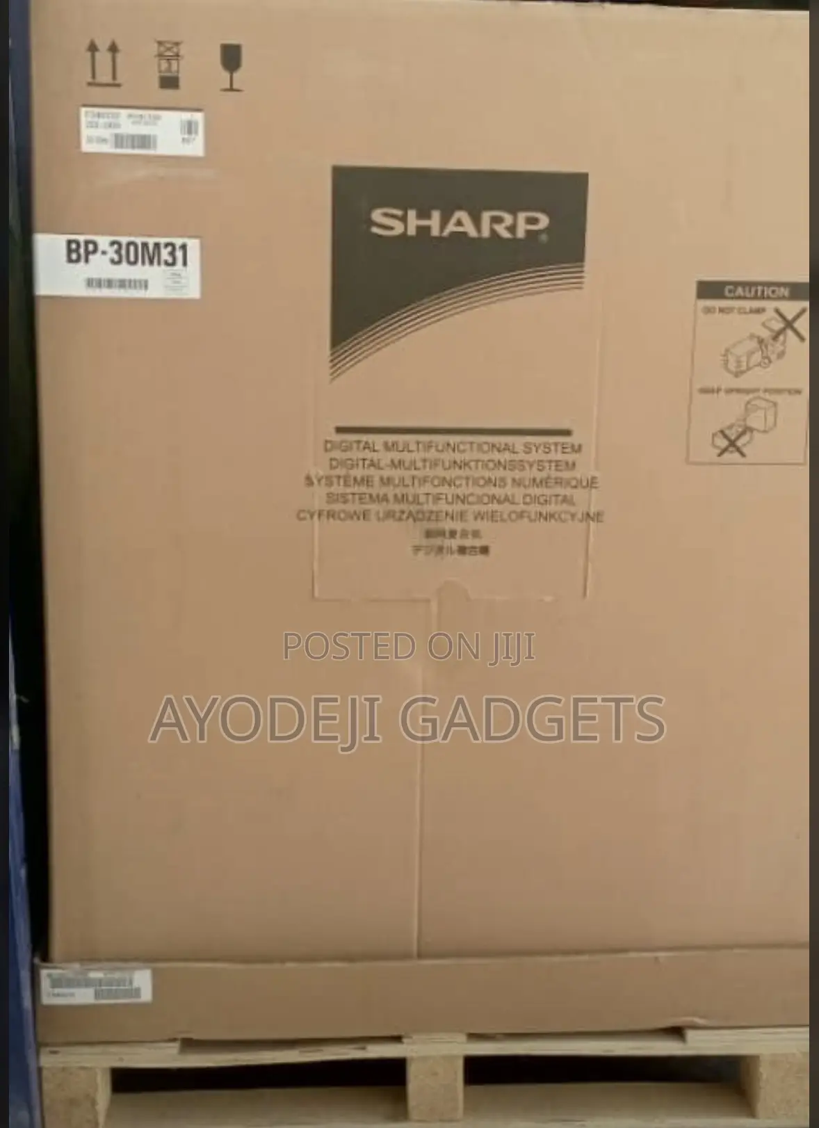 Sharp Bp-30m31 Digital Multifunctional System 31ppm Mono