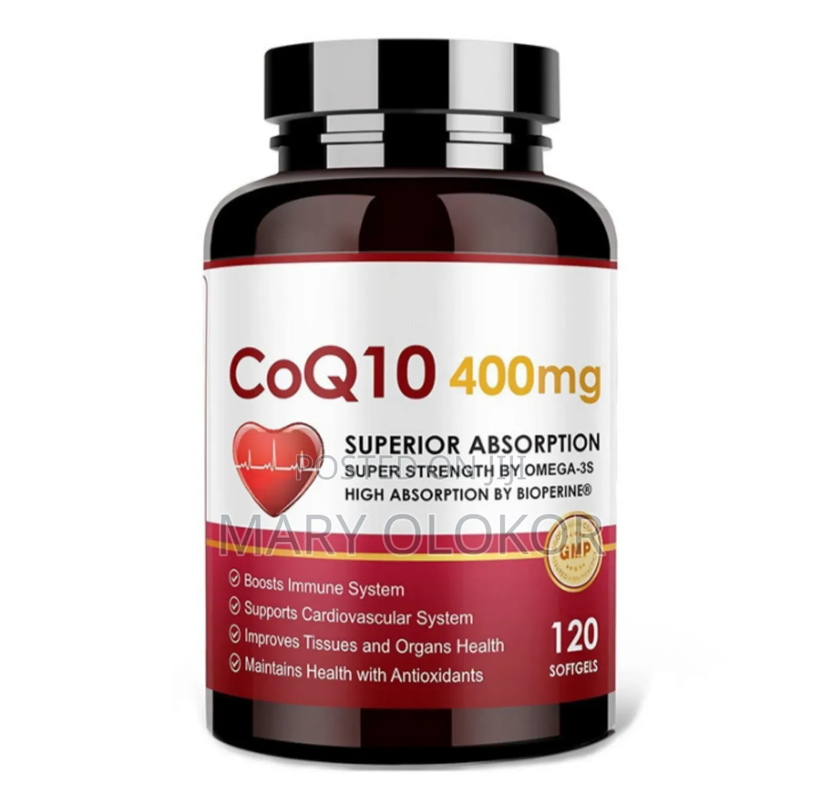 Coq10 400mg 60 Capsules