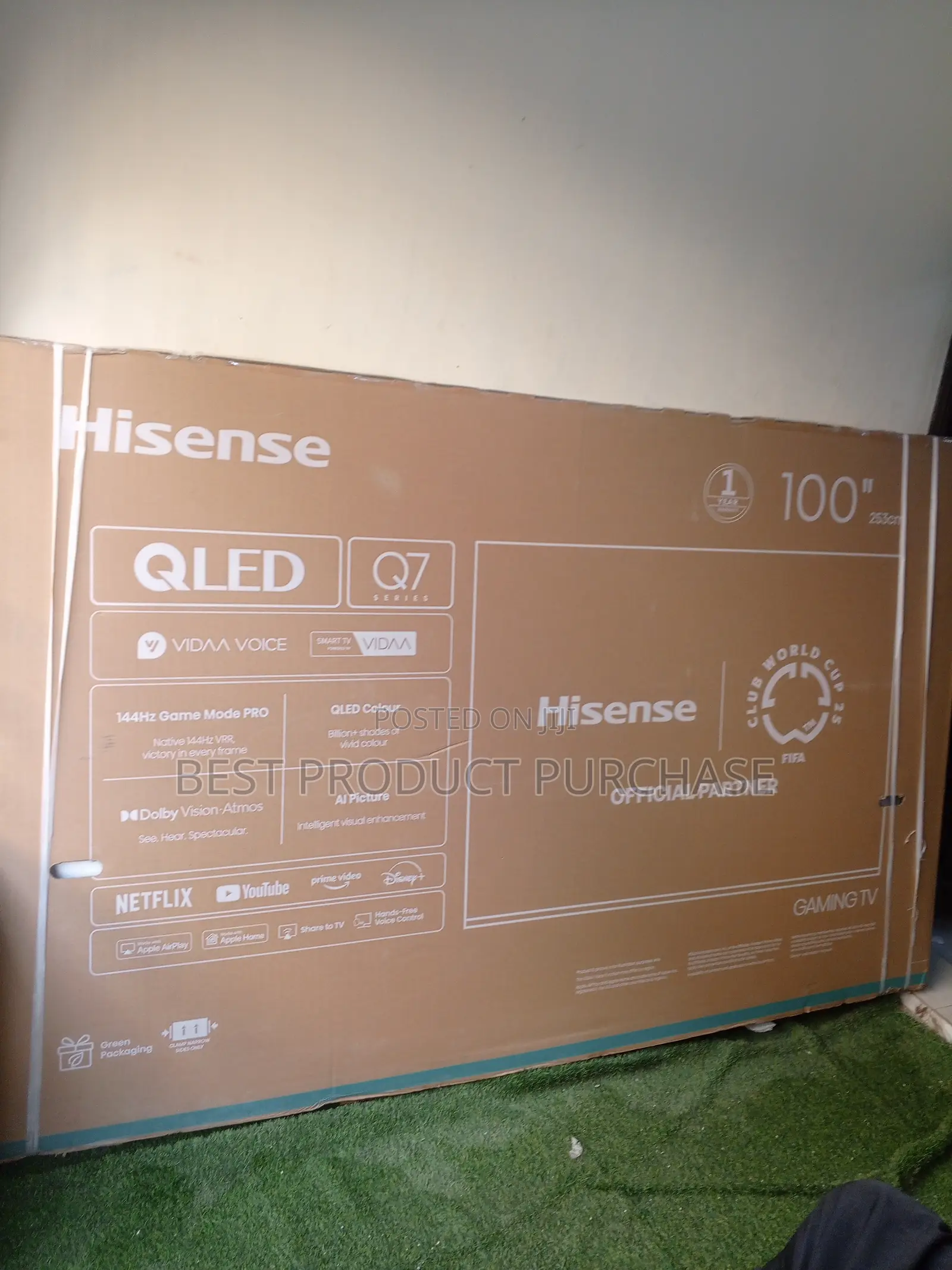 100 Inch Hisense Television System