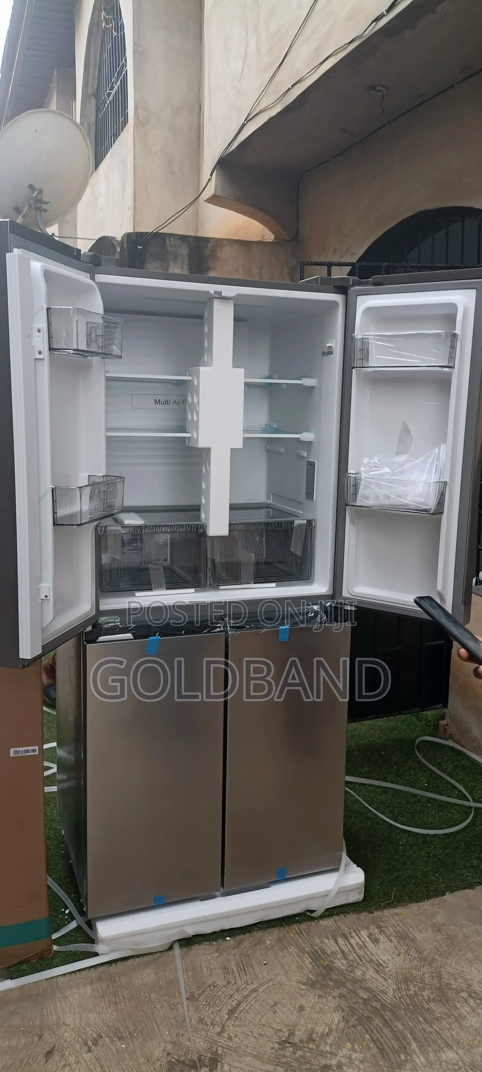 Hisense 392 Litres Side by Side Fridge – Ref 54wc