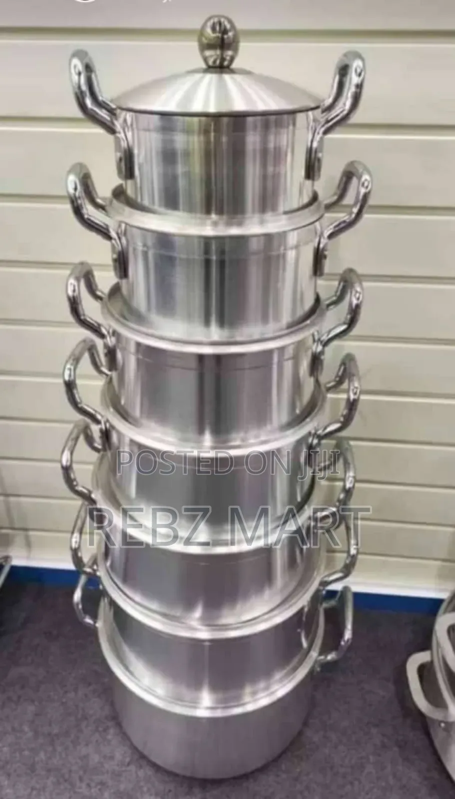 7pcs Strong Aluminum Pot Set