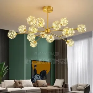 Modern Nordic Glass Chandelier Light