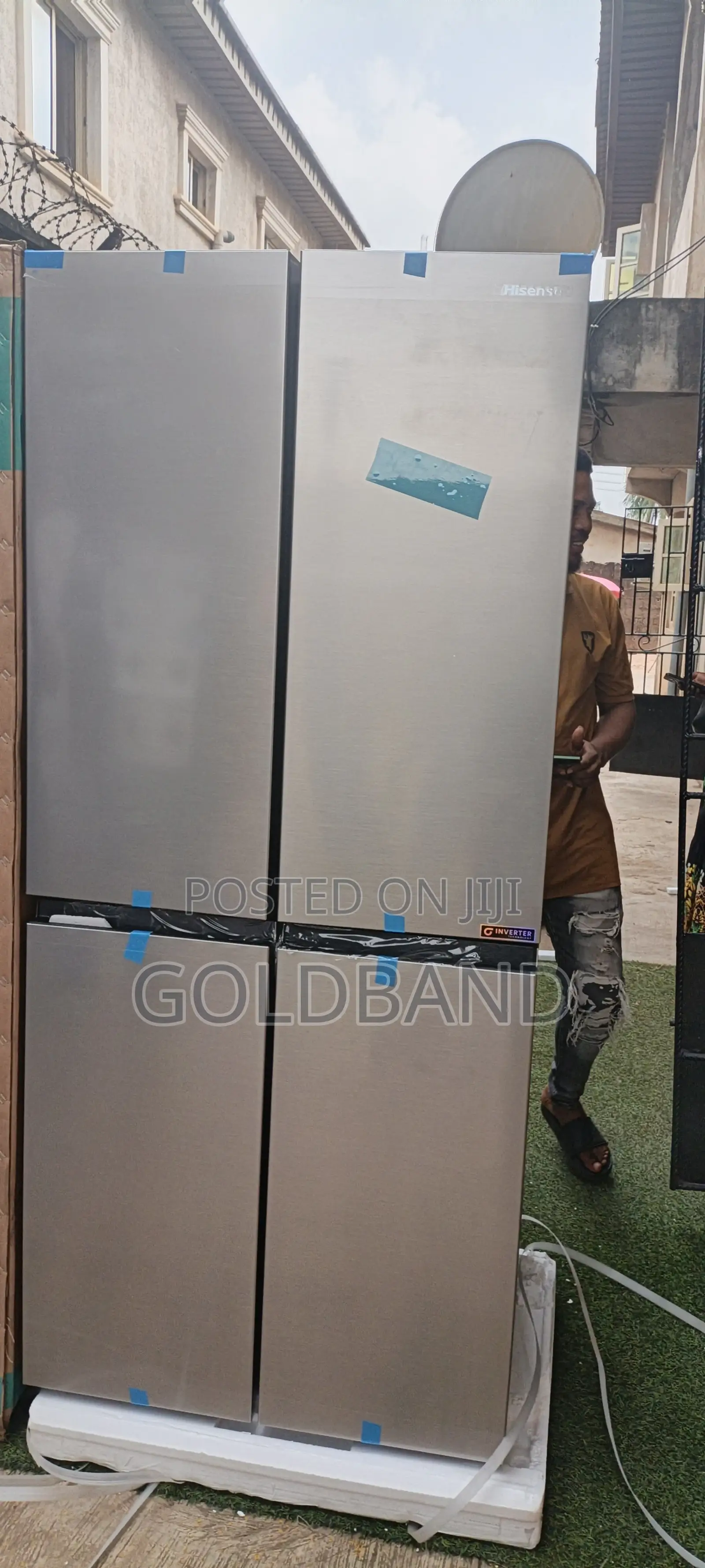 Hisense 392l Side by Side Fridge – Smart Storage