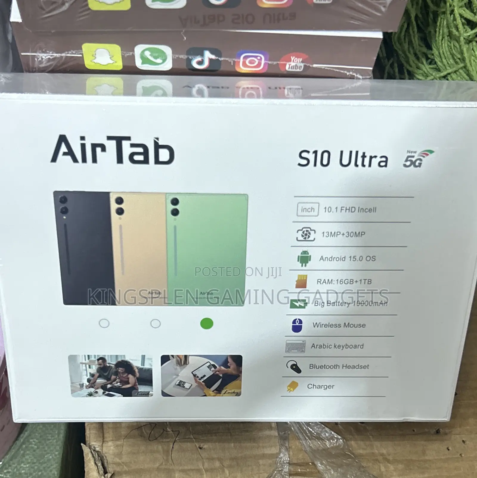 New AirTab S10 Ultra 1 TB Gray