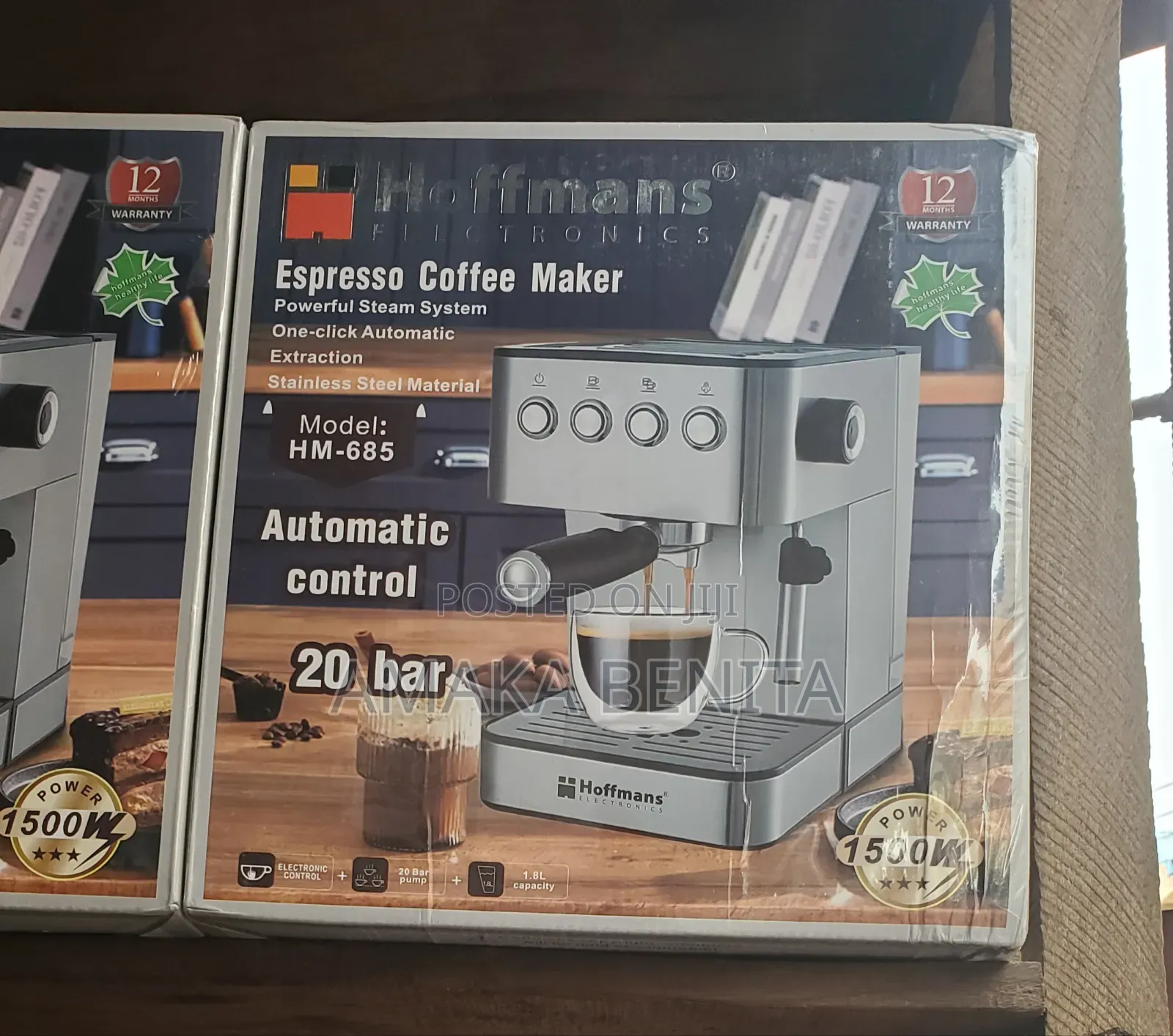 Hoffmann Espresso Coffee Maker