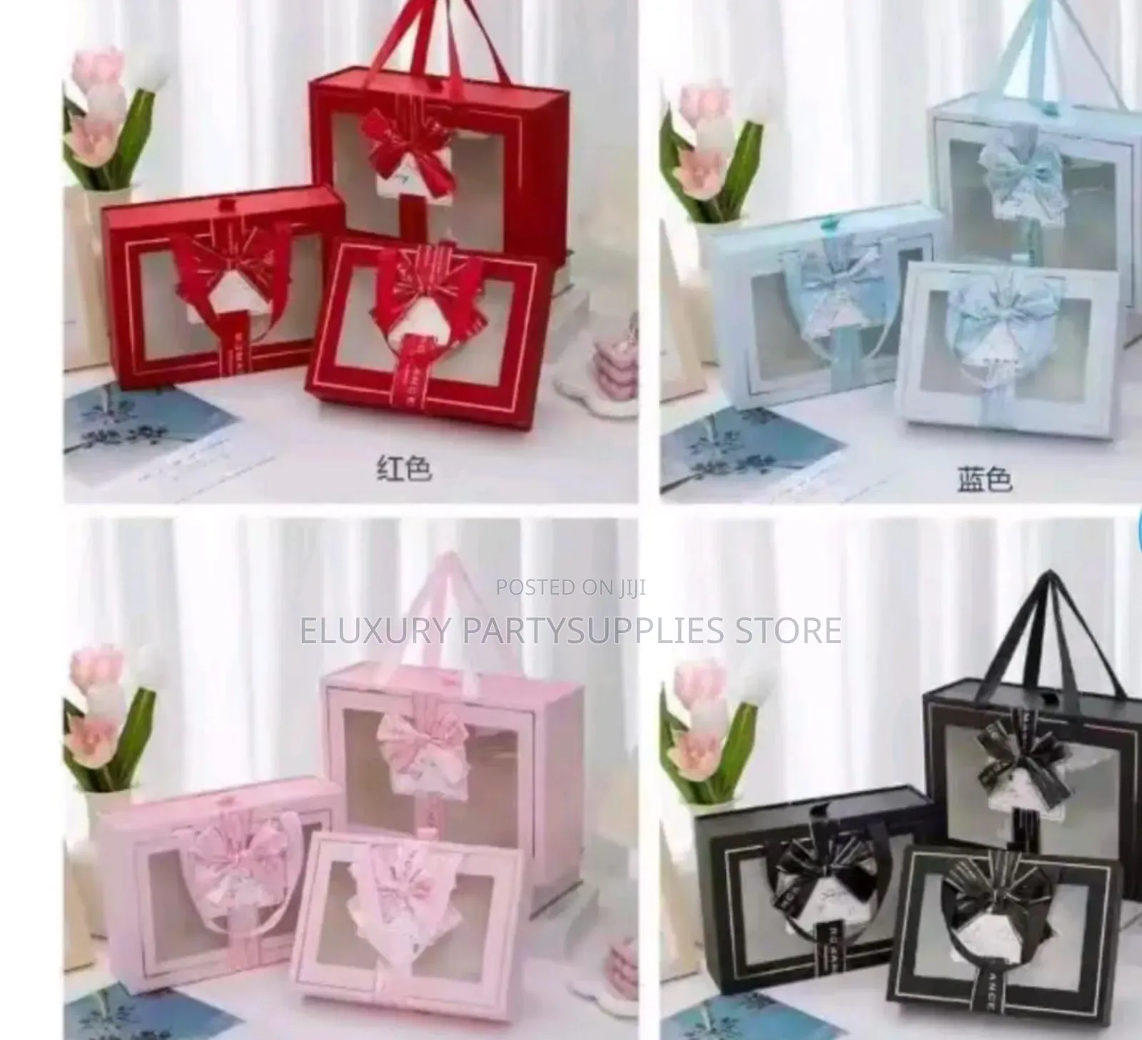 Clear Gift Box Set