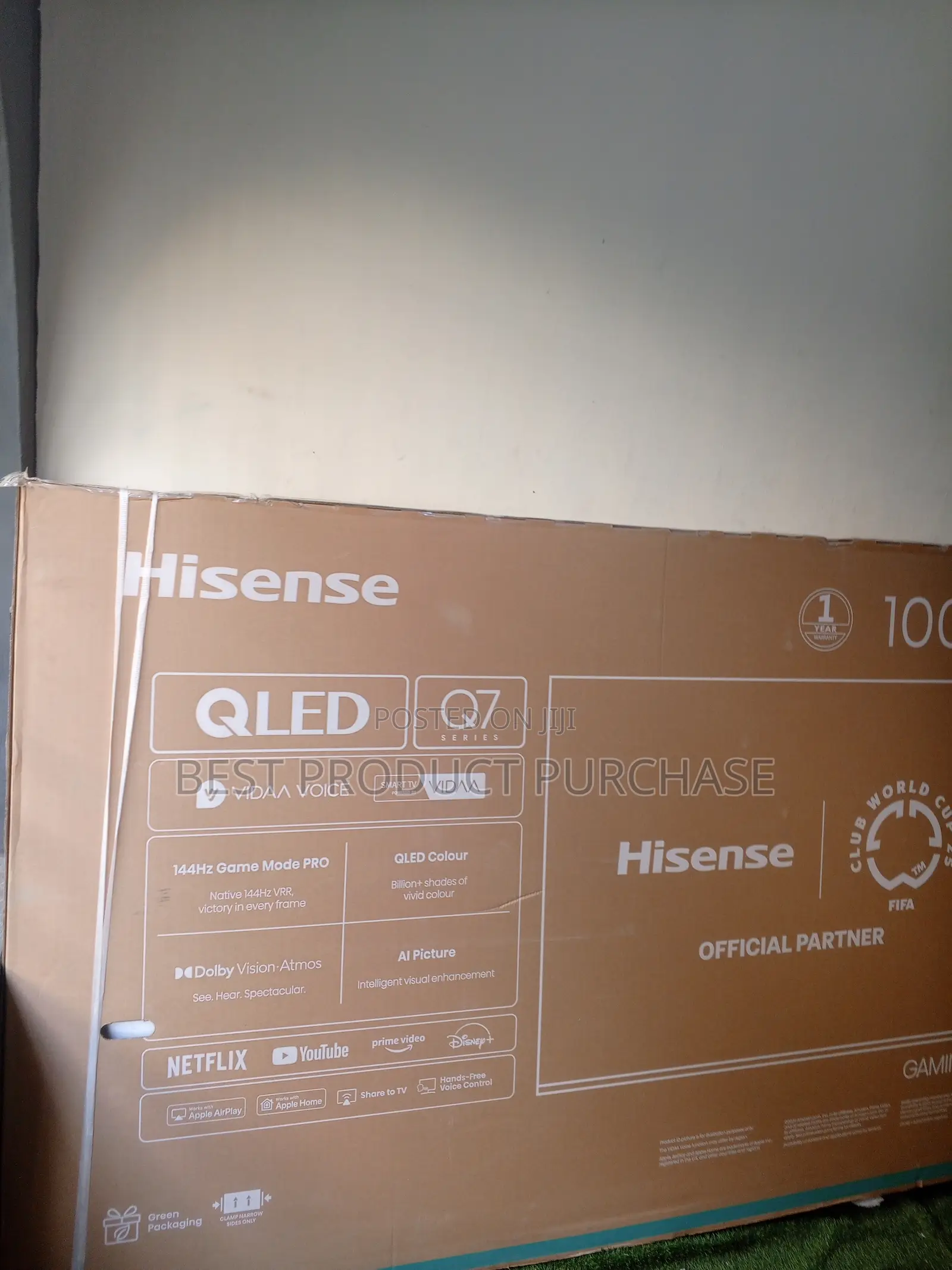 Hisense Smart Television With 100 Inch Screen